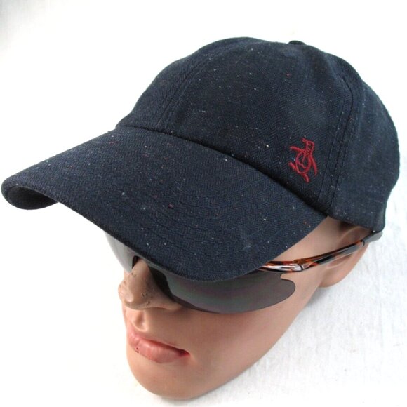 Original Penguin Embroidered Logo Baseball Cap Navy Blue One Size - Picture 1 of 5